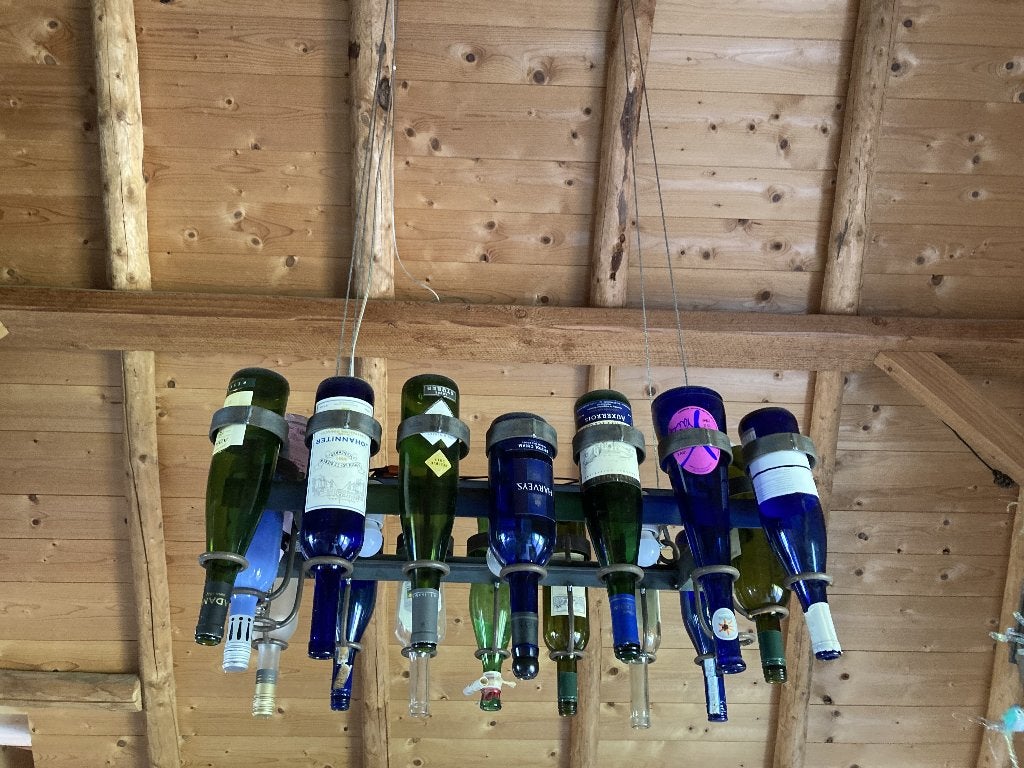 unieke hanglamp mancake, bar, eettafel, keukeneiland, Huis en Inrichting, Lampen | Hanglampen, Ophalen of Verzenden