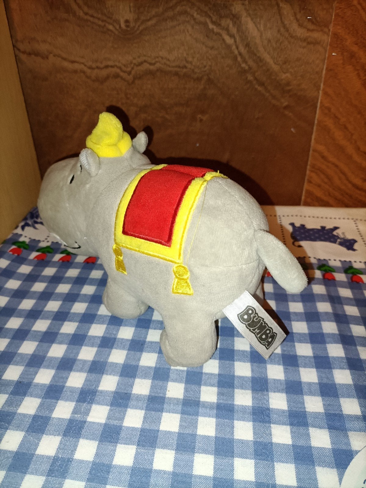Pantoef knuffel nijlpaard van Bumba Studio 100, Ophalen of Verzenden, Zo goed als nieuw, Overige typen