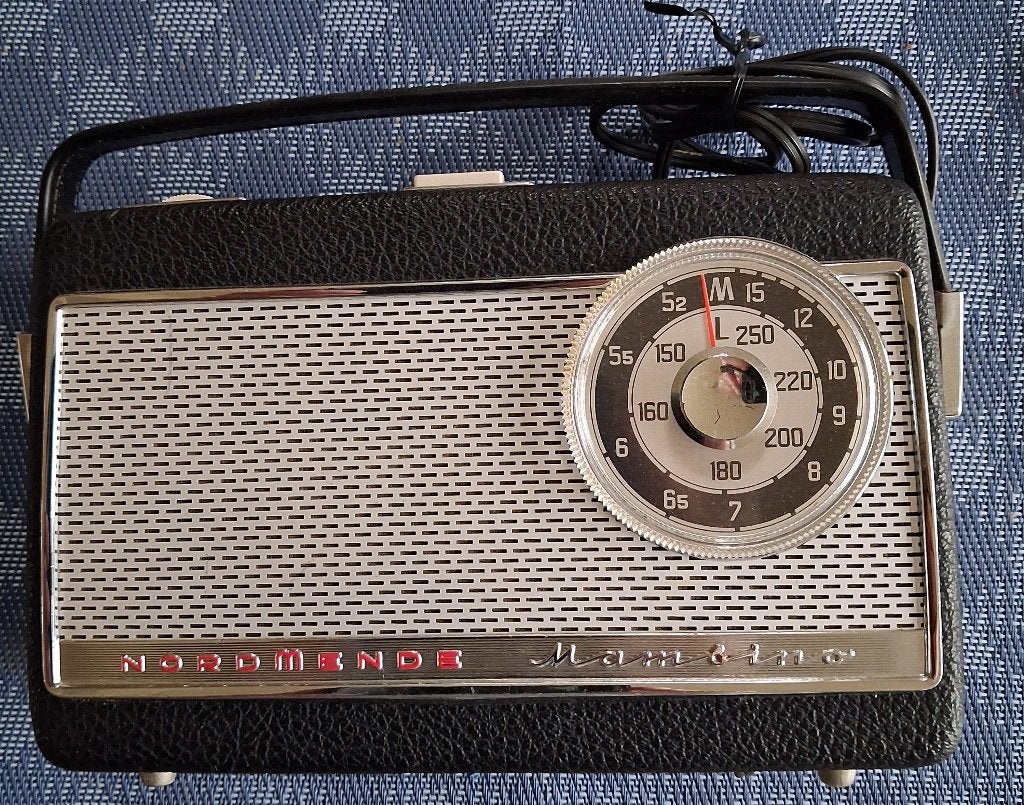 Vintage Nordmende radio, Ophalen of Verzenden, Gebruikt, Transistorradio