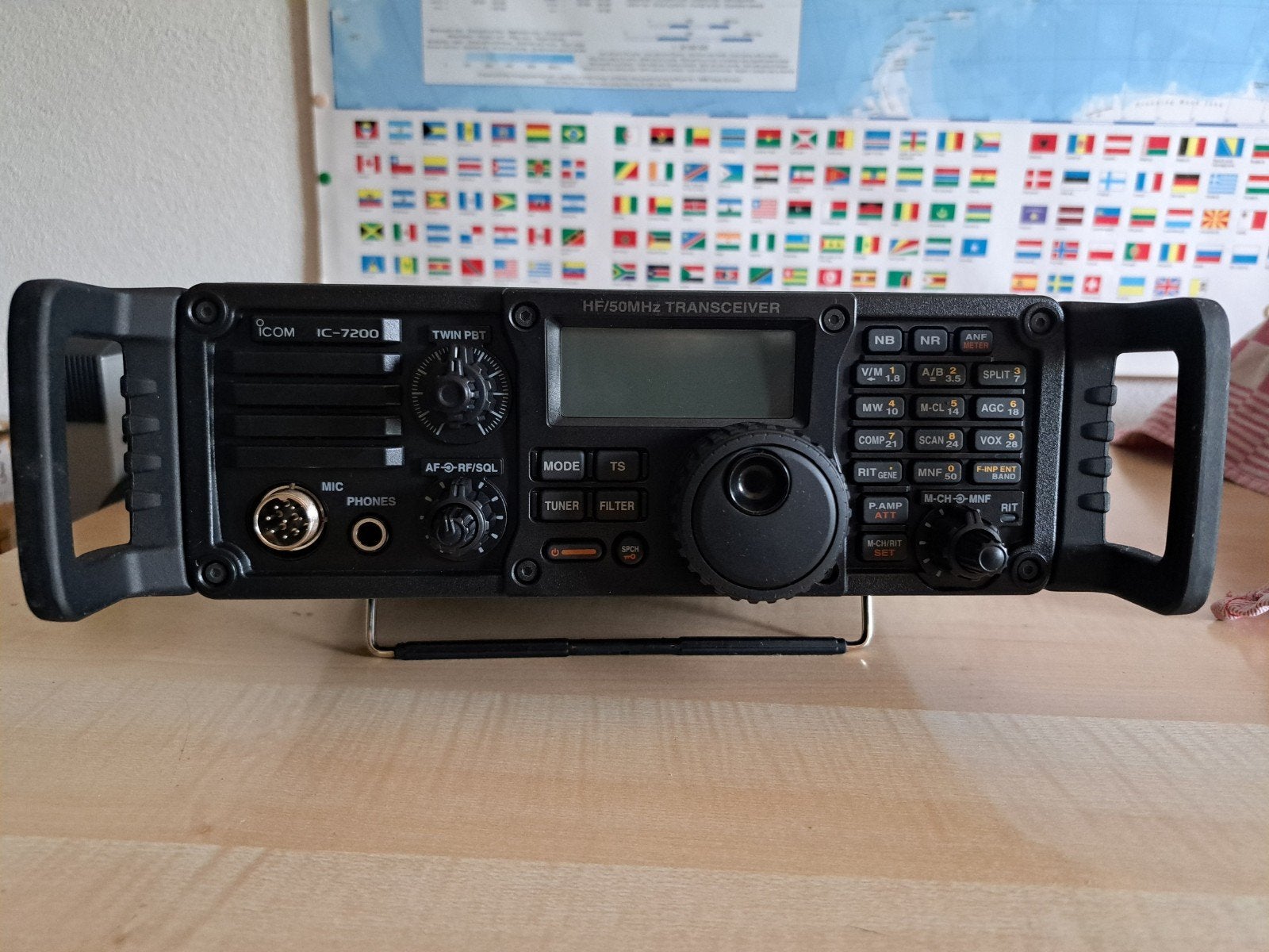 Te koop icom 7200, Telecommunicatie, Ophalen of Verzenden, Zo goed als nieuw