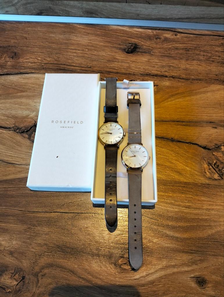 Twee Rosefield horloges, Ophalen of Verzenden, Overige merken