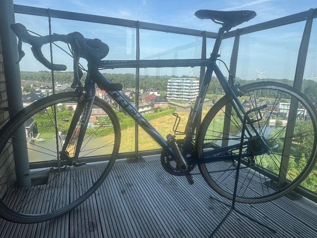 Trek racefiets 56 cm (L) – Shimano 105 2x10, Fietsen en Brommers, 28 inch, Gebruikt, Aluminium, 15 tot 20 versnellingen