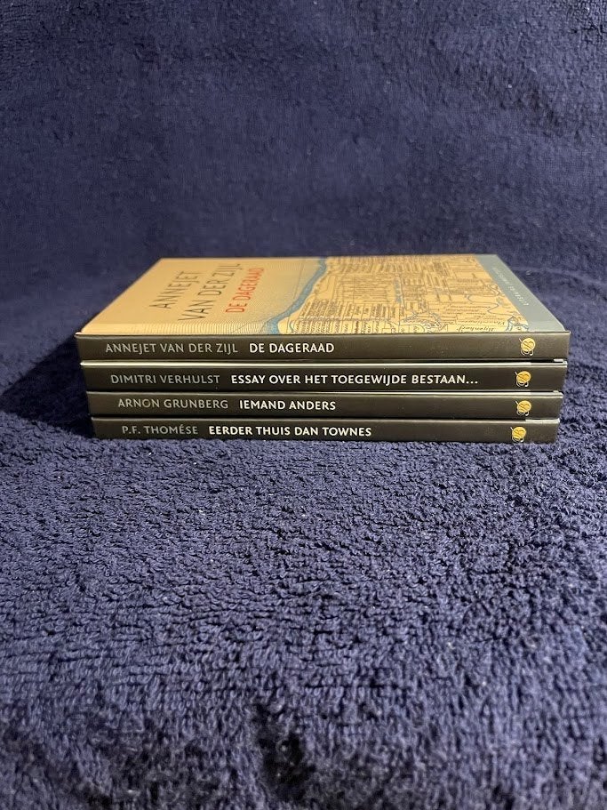 4 boeken: Literaire Juweeltjes., Ophalen of Verzenden, Zo goed als nieuw, Diverse auteurs, Nederland