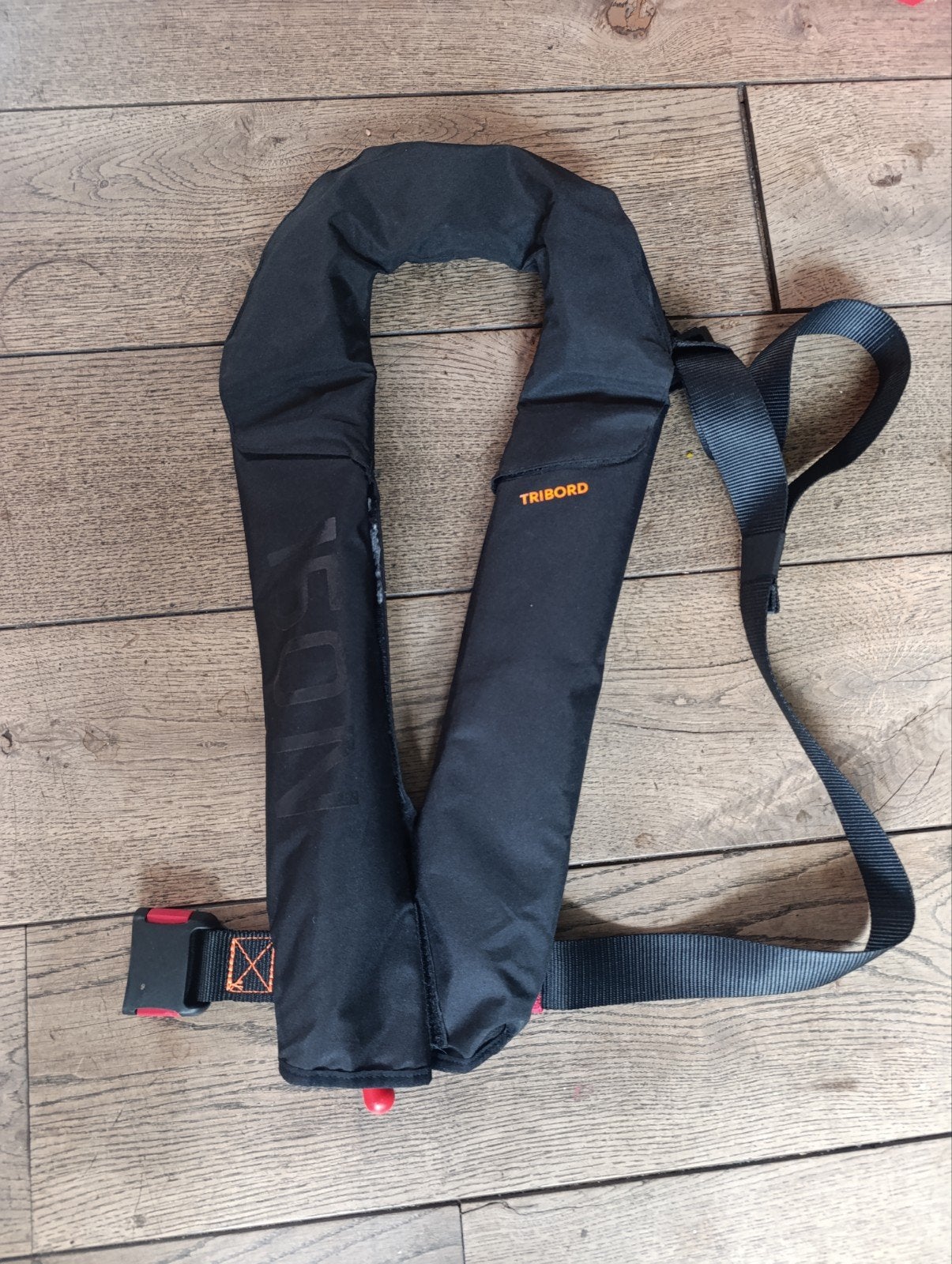 Reddingsvest automatisch Tribord Decathlon, Ophalen, Zo goed als nieuw, Reddingsvest of Zwemvest, Decathlon Tribord
