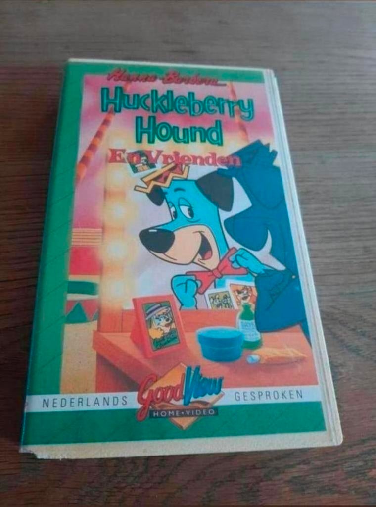 Hanna Barbera Huckleberry Hound en vrienden videoband, Cd's en Dvd's, VHS | Kinderen en Jeugd, Alle leeftijden, Ophalen of Verzenden