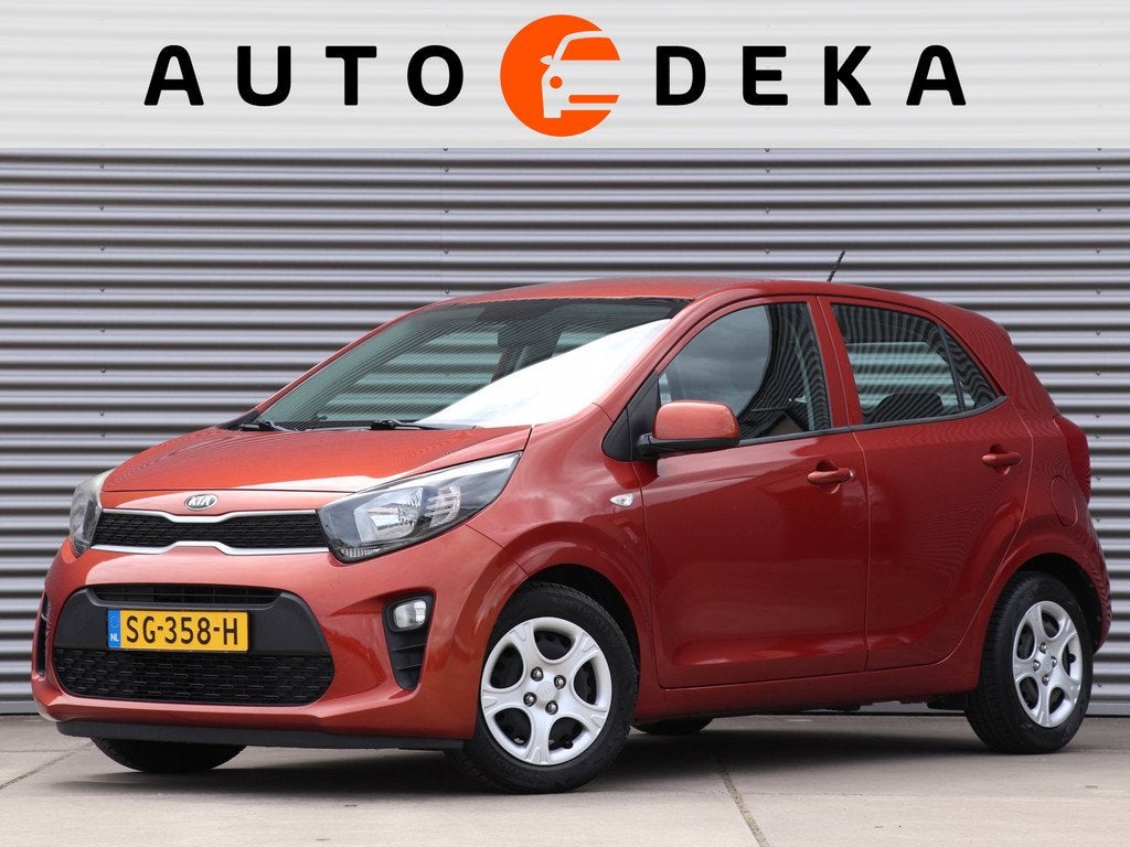 Kia Picanto 1.0 CVVT EconomyPlusLine *Dealer/specialist-onde, Voorwielaandrijving, Stof, Gebruikt, Overige kleuren