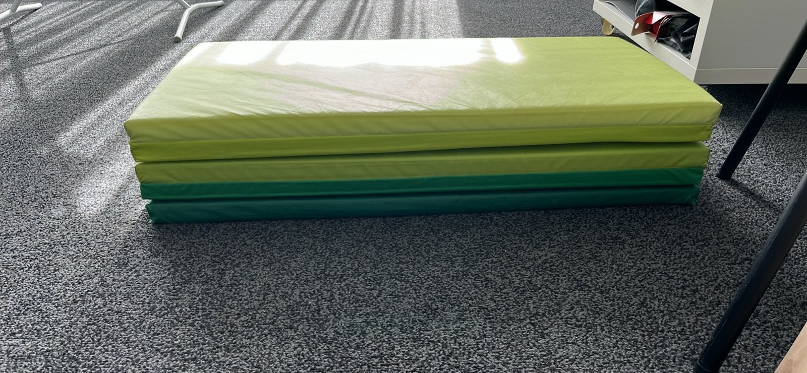 Opvouwbare Turnmat / Speelmat - Groen ikea, Ophalen, Gebruikt, Jongen of Meisje