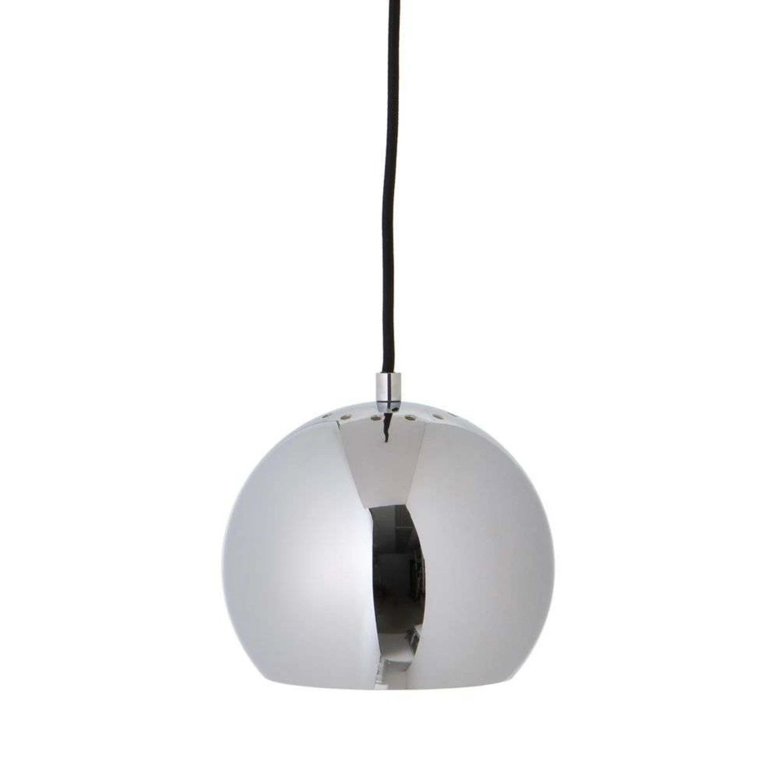 Frandsen hanglamp bal 18cm Chrome 2 STUKS, Ophalen of Verzenden, Zo goed als nieuw, Metaal