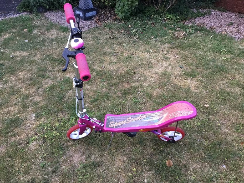 Spacescooter paars, Ophalen, Zo goed als nieuw, Overige typen, SpaceScooter
