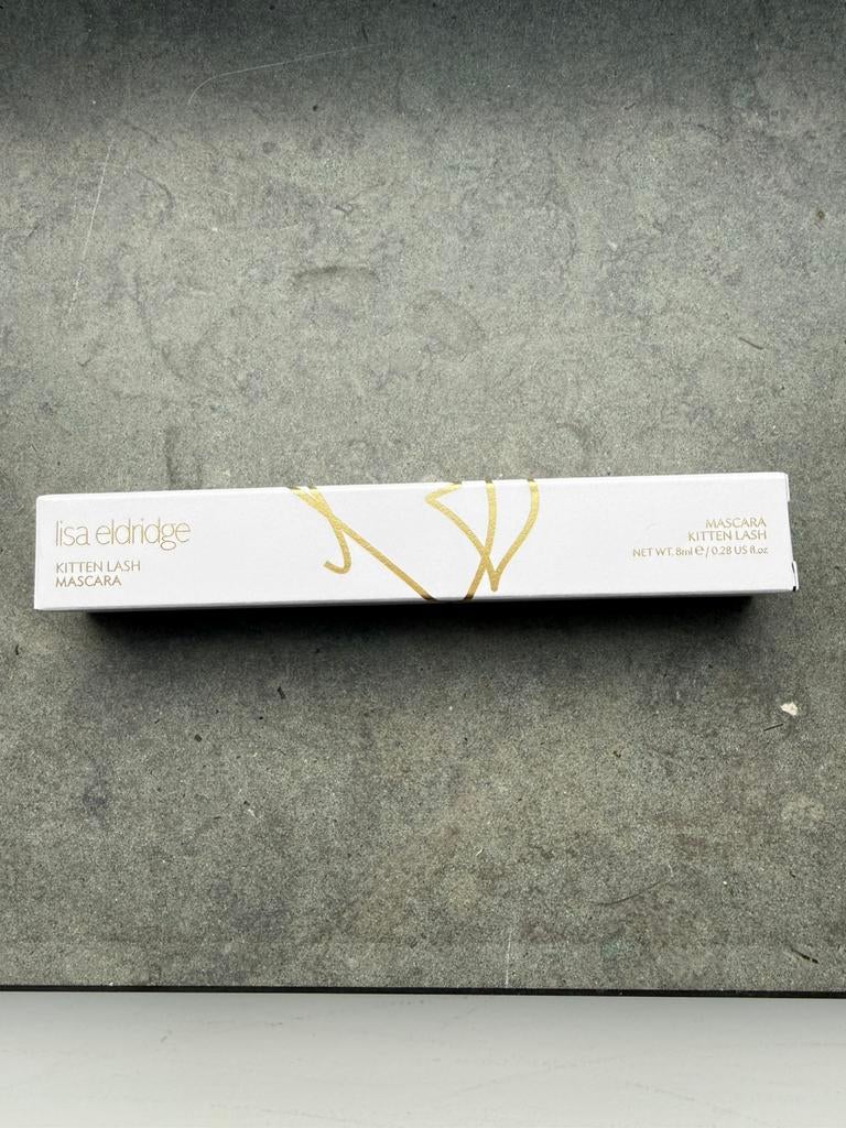 Lisa Eldridge kitten lash mascara zwart, Ogen, Zwart, Nieuw, Ophalen of Verzenden