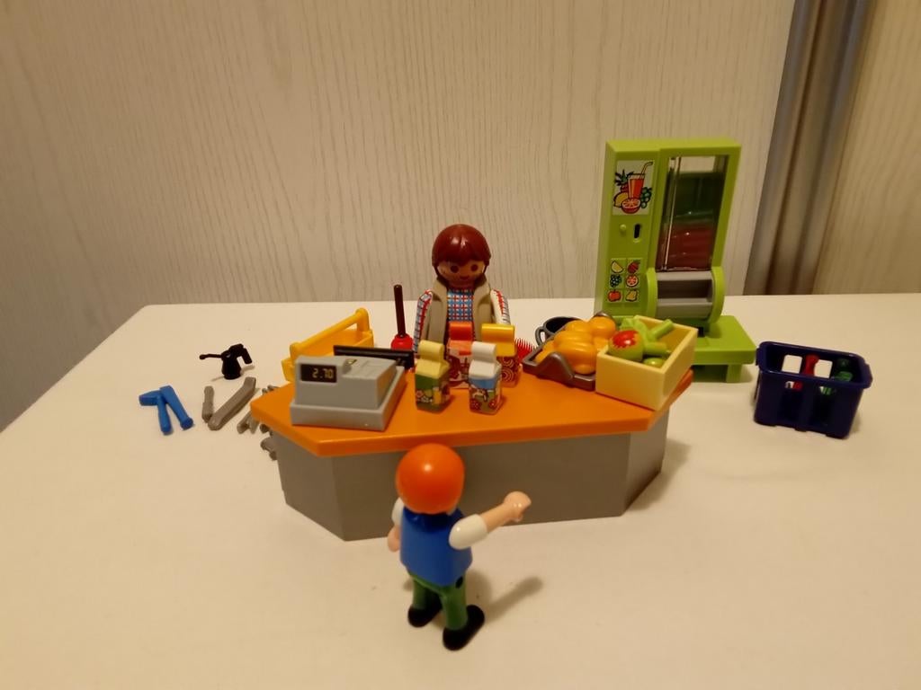 Playmobil 4327 schoolkantine compleet., Kinderen en Baby's, Speelgoed | Playmobil, Gebruikt, Complete set, Ophalen of Verzenden