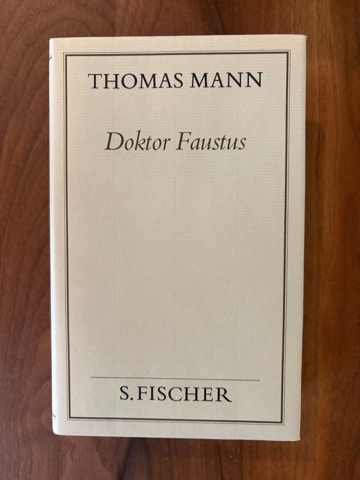 Doktor Faustus - Thomas Mann (S. Fischer), Ophalen of Verzenden, Nieuw, Europa overig