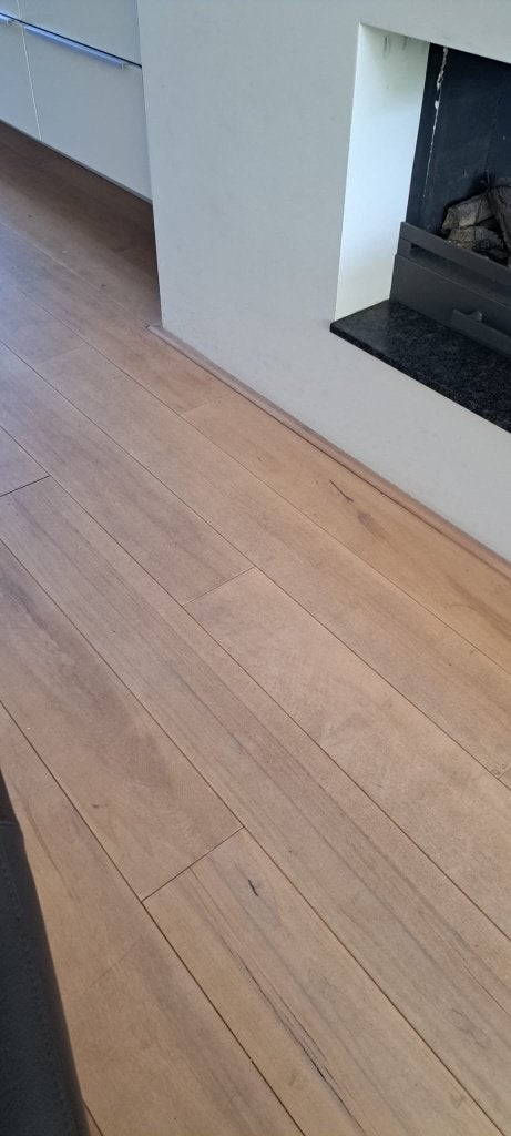 Canadees Maple Lamel parket 40m2 Mag voor een klein prijsje, Gebruikt, Bruin, 25 tot 50 m², Modern, Whitewash, Canadees Maple
