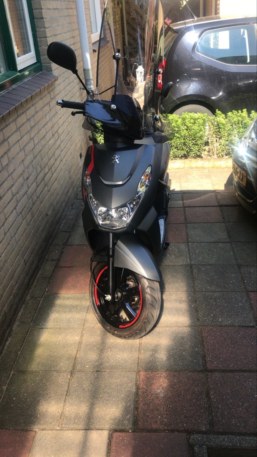 Peugeot Kisbee RS Mat Grijs 3978KM! Z.g.a.n, Fietsen en Brommers, Scooters | Peugeot, Ophalen, Overige modellen, Maximaal 45 km/u