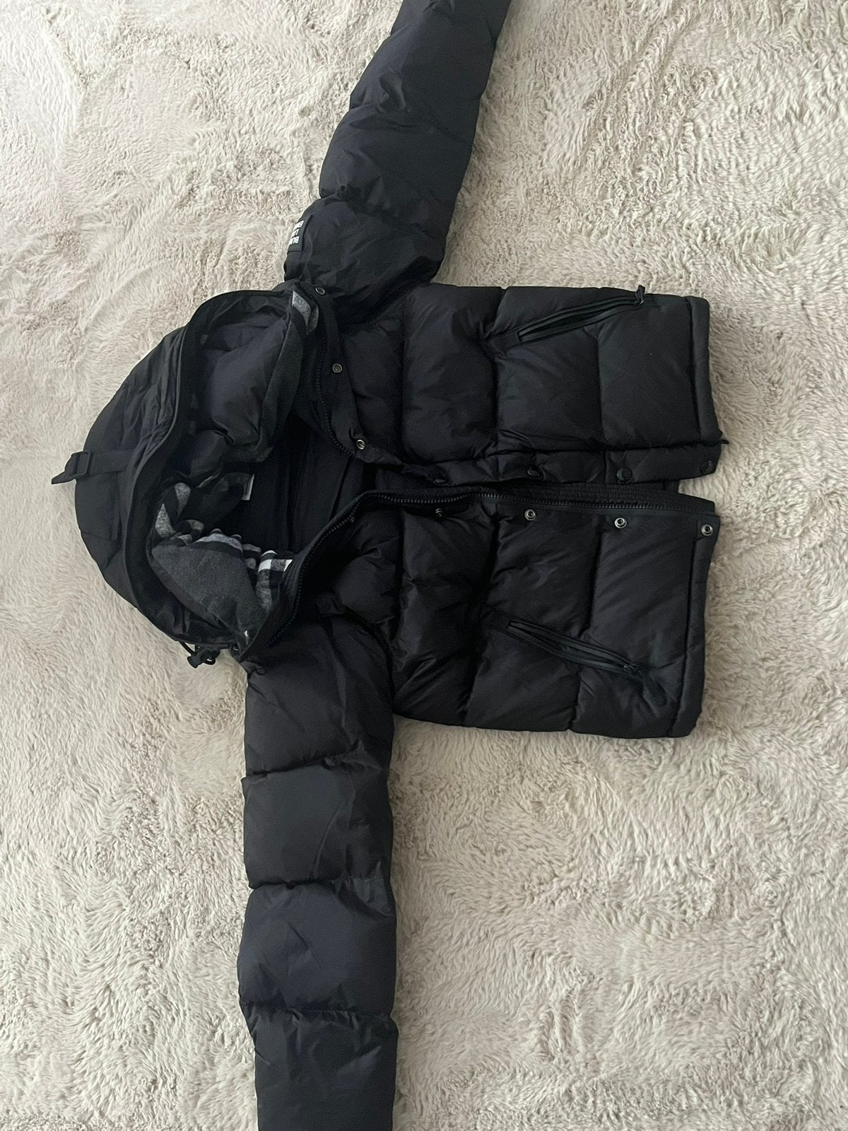 Burberry jas, Ophalen, Zo goed als nieuw, Zwart