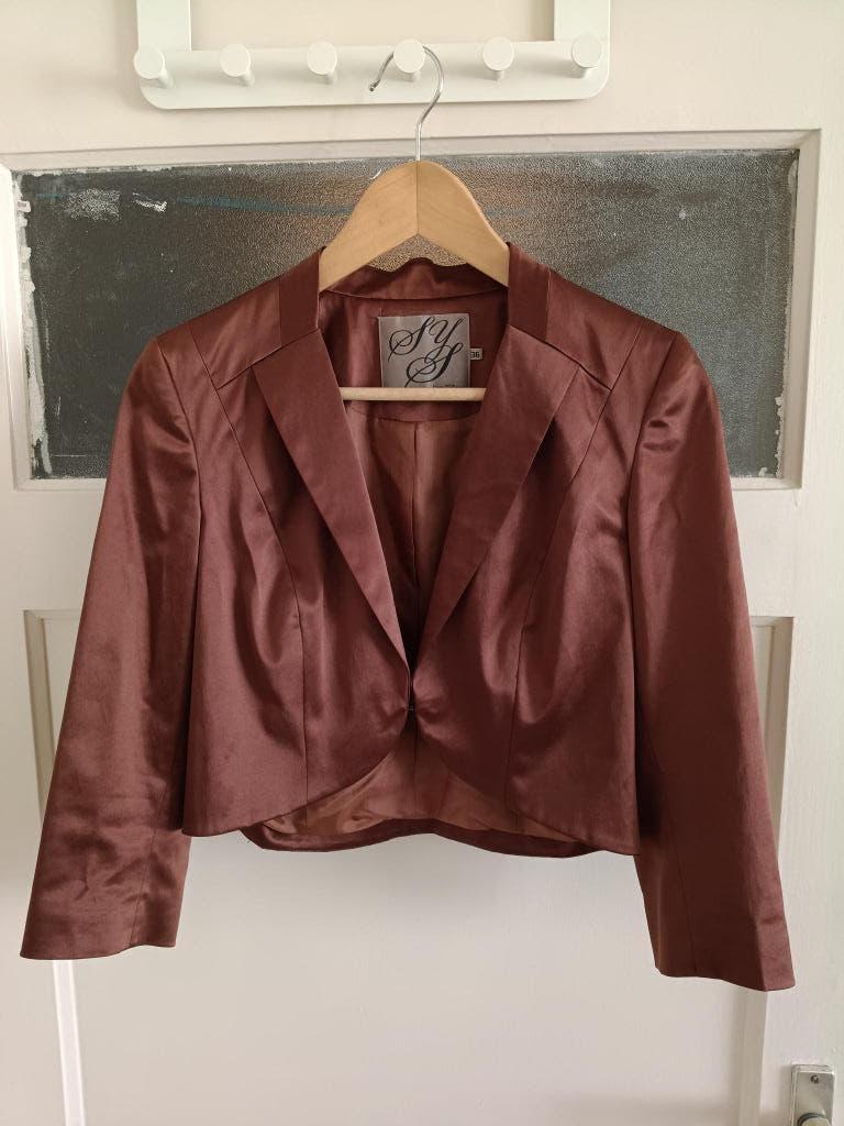 Bruin jasje, vestje, maat 36, Steps, Kleding | Dames, Bruin, Ophalen of Verzenden, Zo goed als nieuw, Jasje