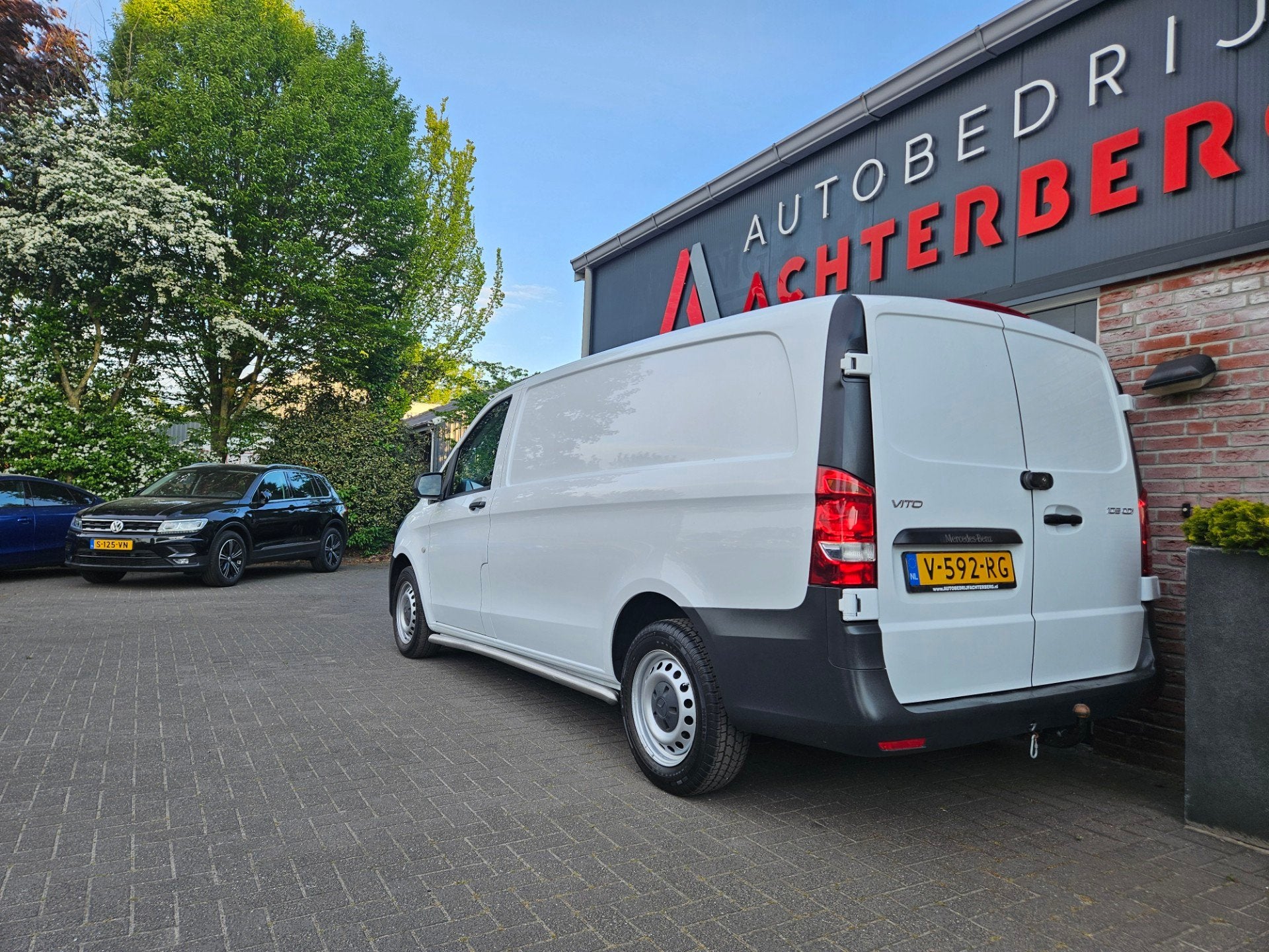Mercedes-Benz Vito 109 CDI Functional Lang Trekhaak! Airco!, Voorwielaandrijving, Gebruikt, Euro 6, 4 cilinders