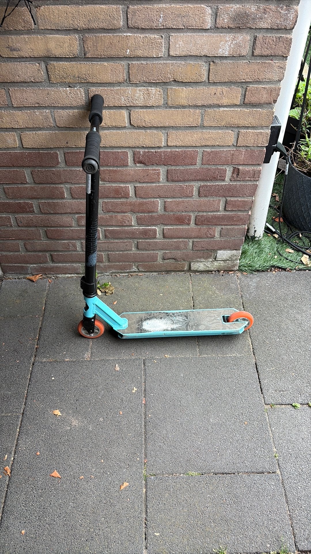 Stunt step, Ophalen, Zo goed als nieuw, Gewone step