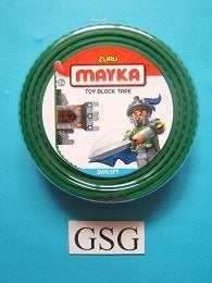 Zuru Mayka toy block tape groen 2 noppen nr. 1558567-00, Ophalen, Nieuw