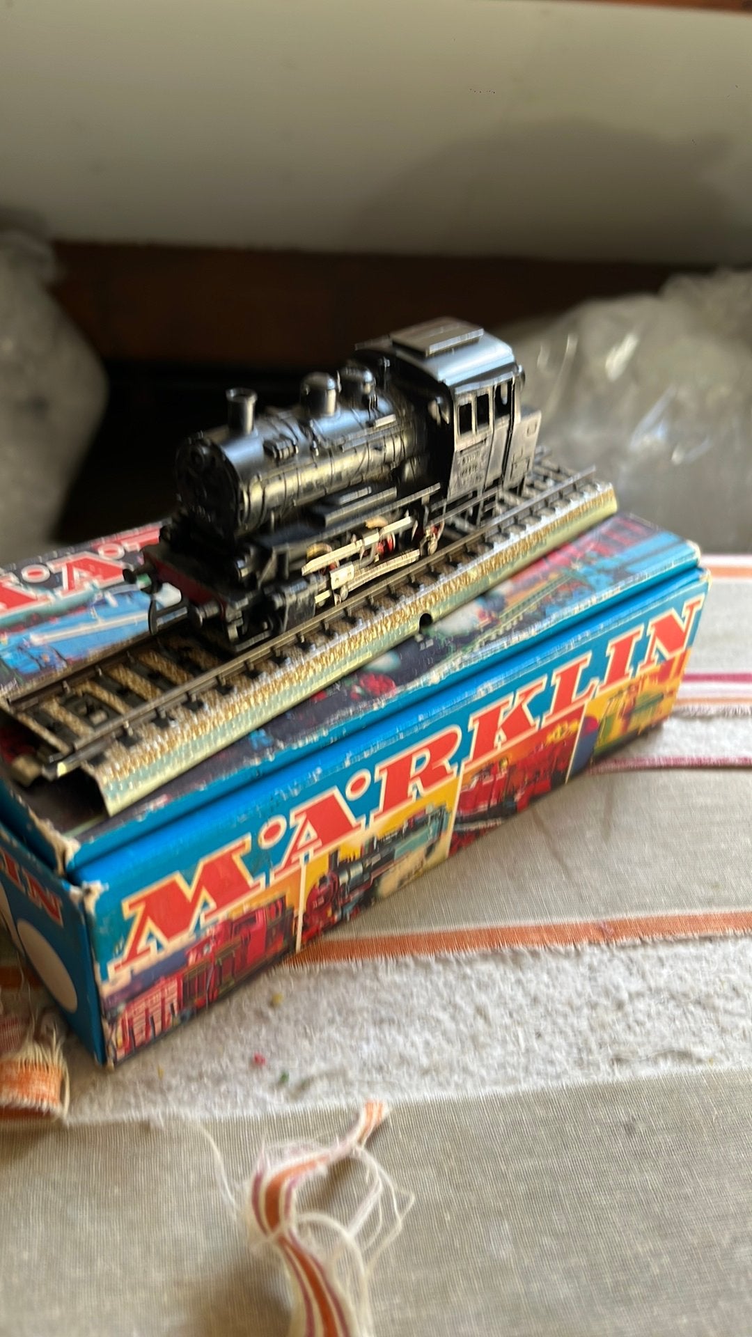 Te koop stoomloc 3000 van marklin met ovp, Wisselstroom, Gebruikt, Locomotief, Ophalen of Verzenden