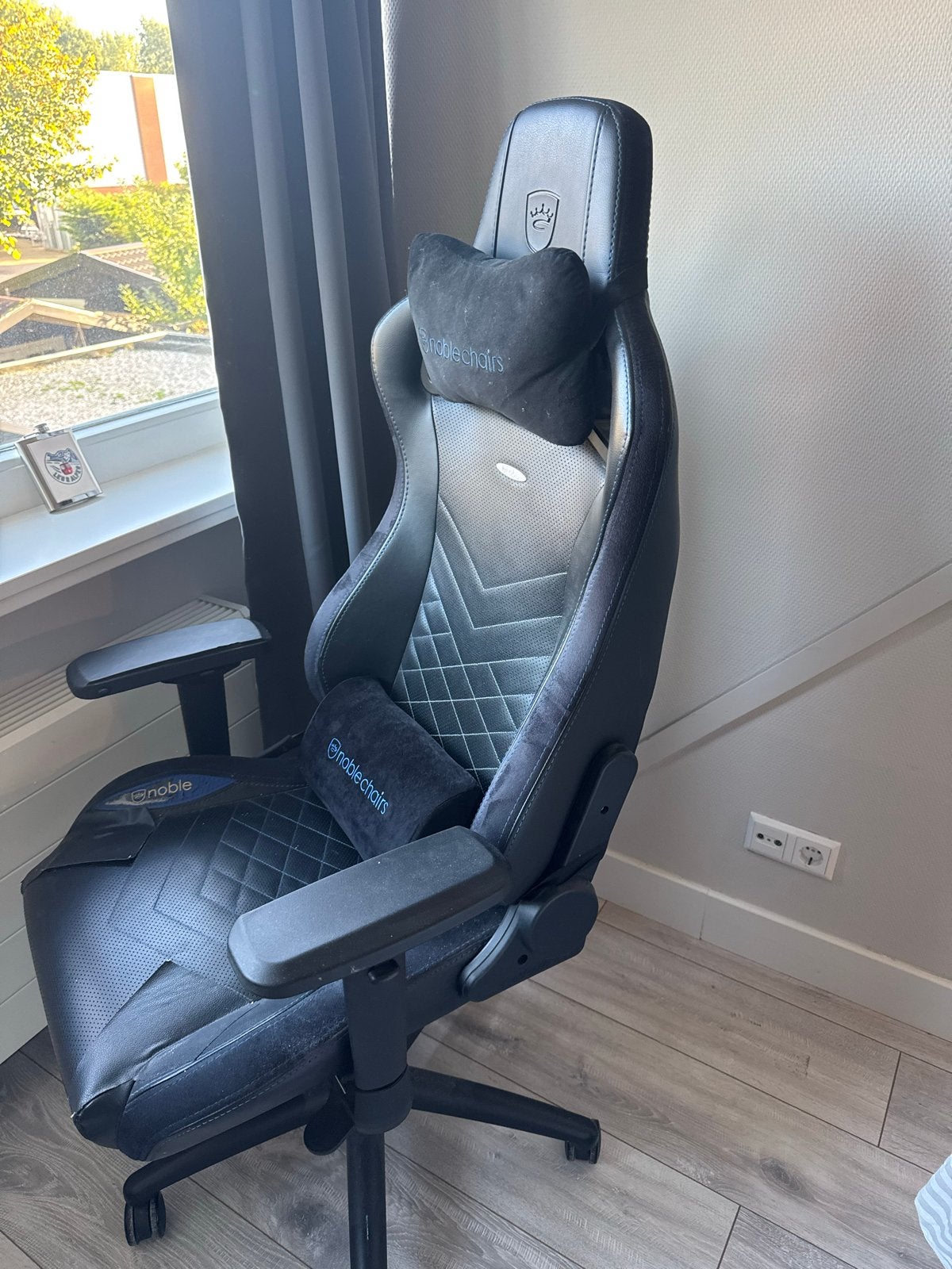 Noblechairs Gaming Bureaustoel - Zwart (Gebruikt), Gebruikt, Zwart, Ophalen of Verzenden, Gaming bureaustoel