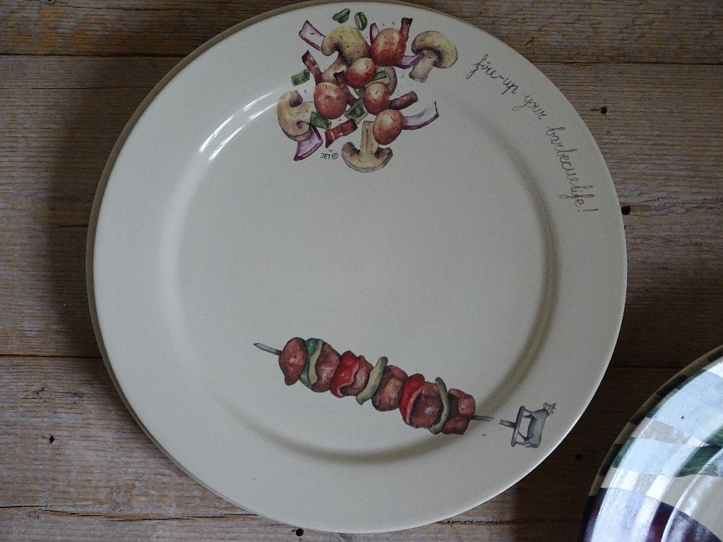 Servies, Jet (by Ter Steege), BARBECUE LIFE, als nieuw, Overige typen, Ophalen of Verzenden, Zo goed als nieuw, Overige stijlen