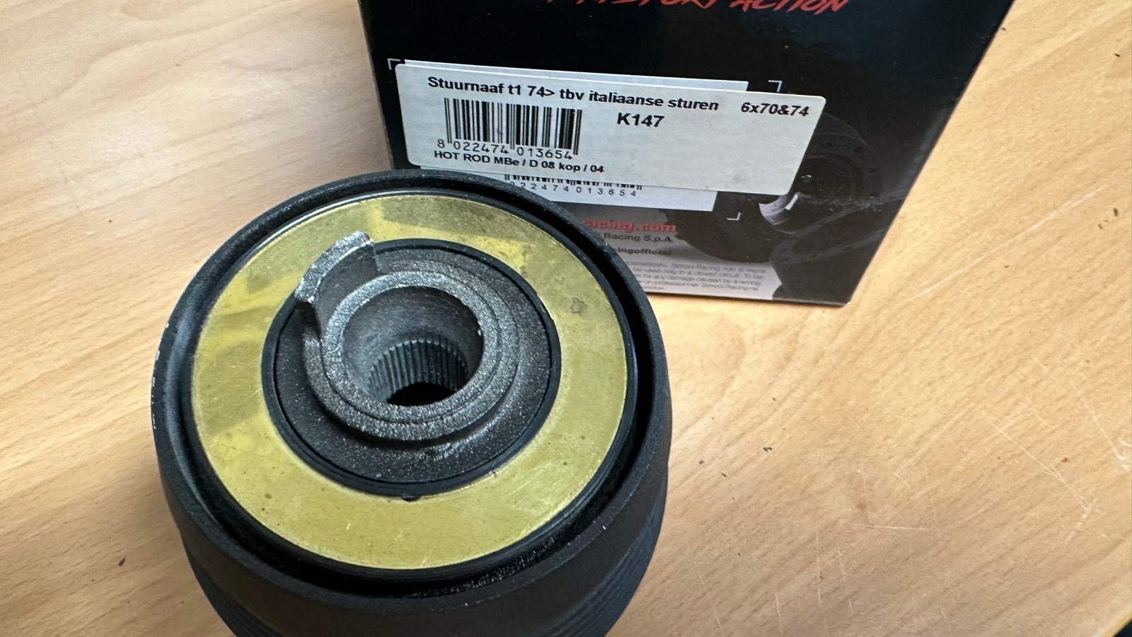 Stuuradapter  - Simoni Racing naaf 16mm, Ophalen of Verzenden, Nieuw, Universele onderdelen