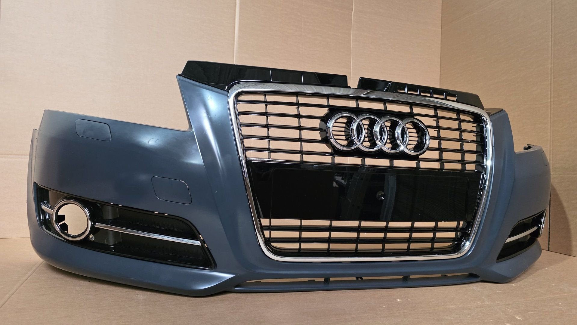 Voorbumper Audi A3 8P Facelift KLS Origineel bj.2008-2012, Gebruikt, -, Voor, Ophalen of Verzenden