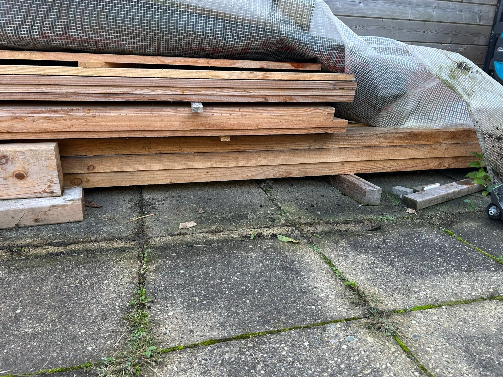 Douglas hout partij - Balken en planken, Doe-het-zelf en Verbouw, Ophalen, Nieuw, Balk, Overige houtsoorten