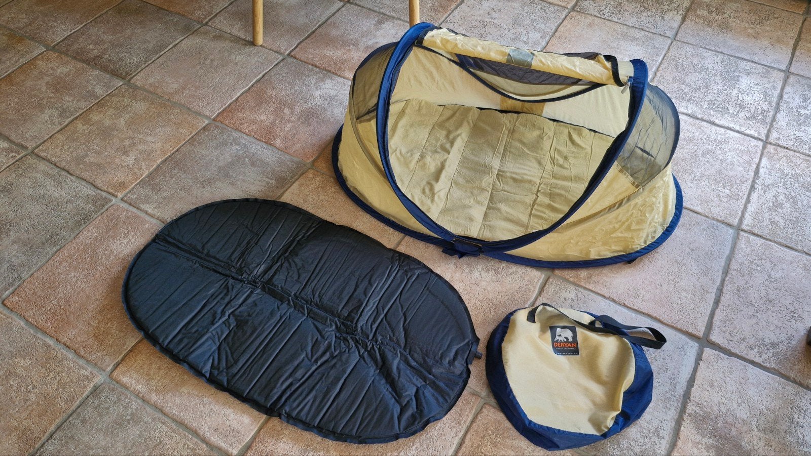 Deryan camping babybedje, Caravans en Kamperen, Ophalen of Verzenden, Tot en met 2