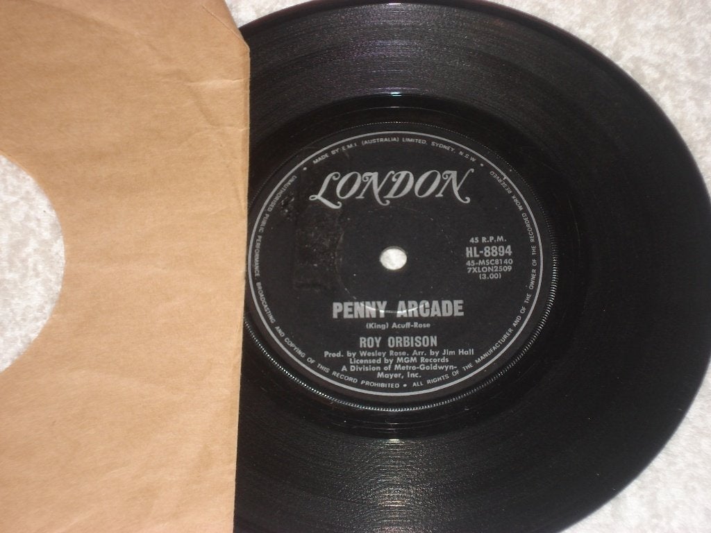 Roy Orbison   Penny Arcade    Australie    Orgineel, Originele persing, Ophalen of Verzenden, Zo goed als nieuw, Pop