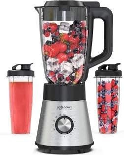 SafeCourt Blender met 2 To-Go Bekers, Ophalen, Zo goed als nieuw, Blender
