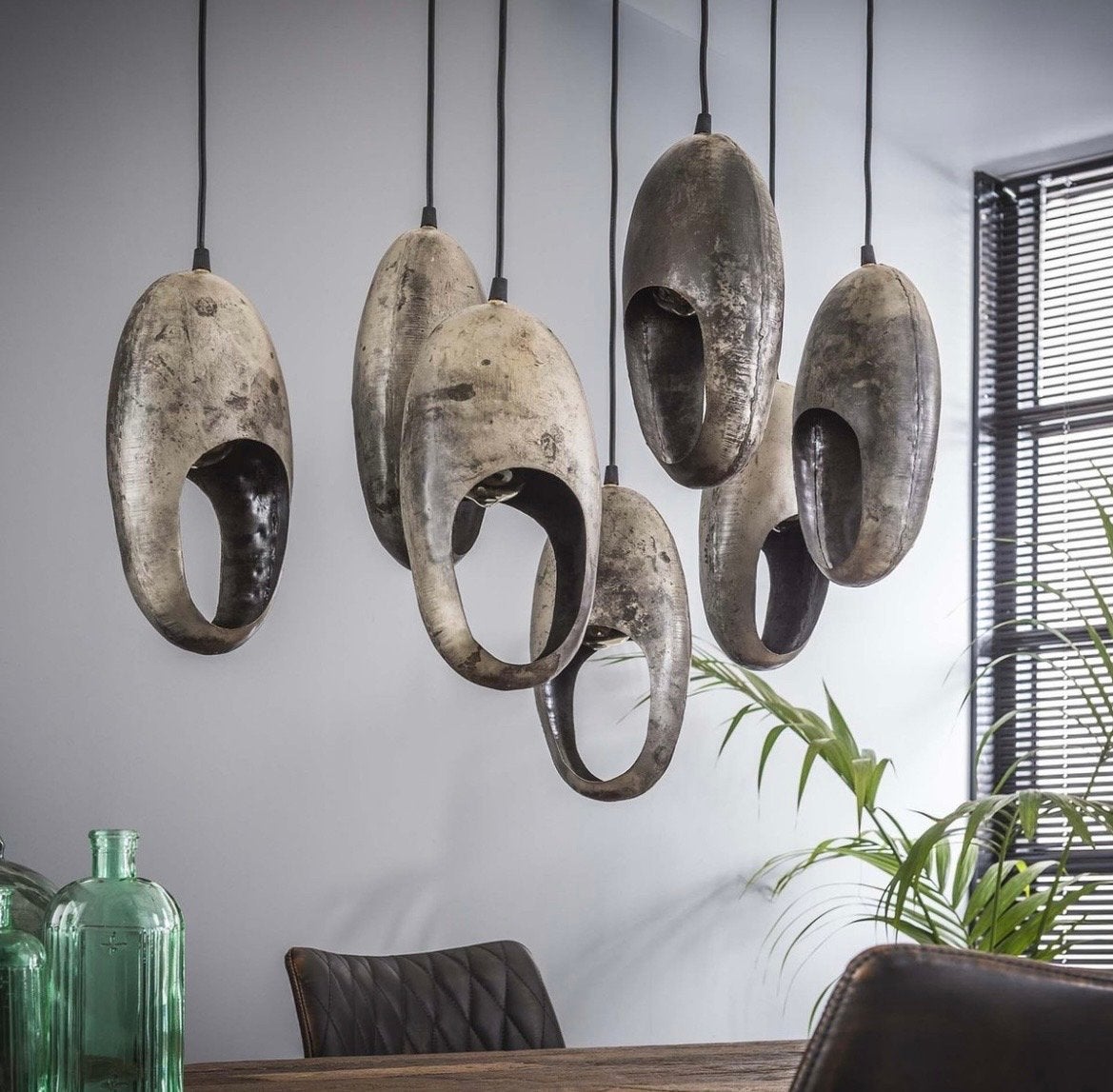 Hanglamp Pronto - Industriële Stijl, Ophalen, Gebruikt, Metaal