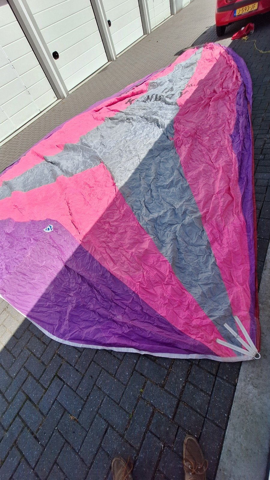 Spinnaker  voor J24, Ophalen of Verzenden, Zo goed als nieuw, Spinnaker, 60 m² of meer