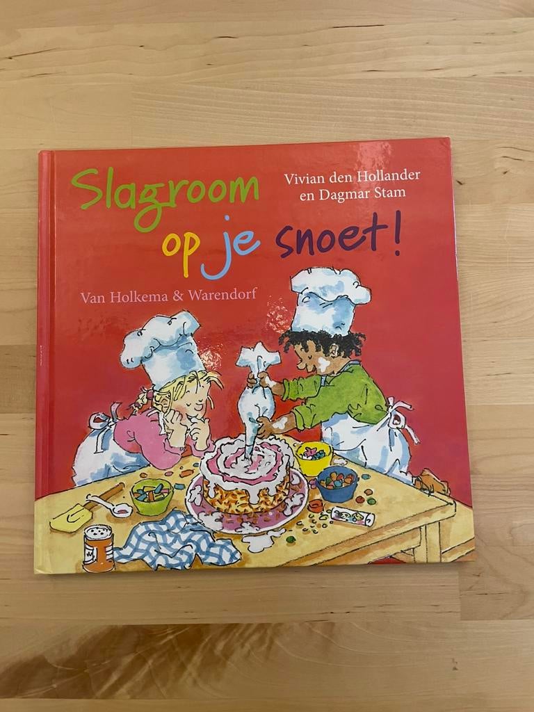 Boek: Slagroom op je snoet (Dagmar Stam & Hollander), Ophalen of Verzenden, Zo goed als nieuw, Fictie algemeen