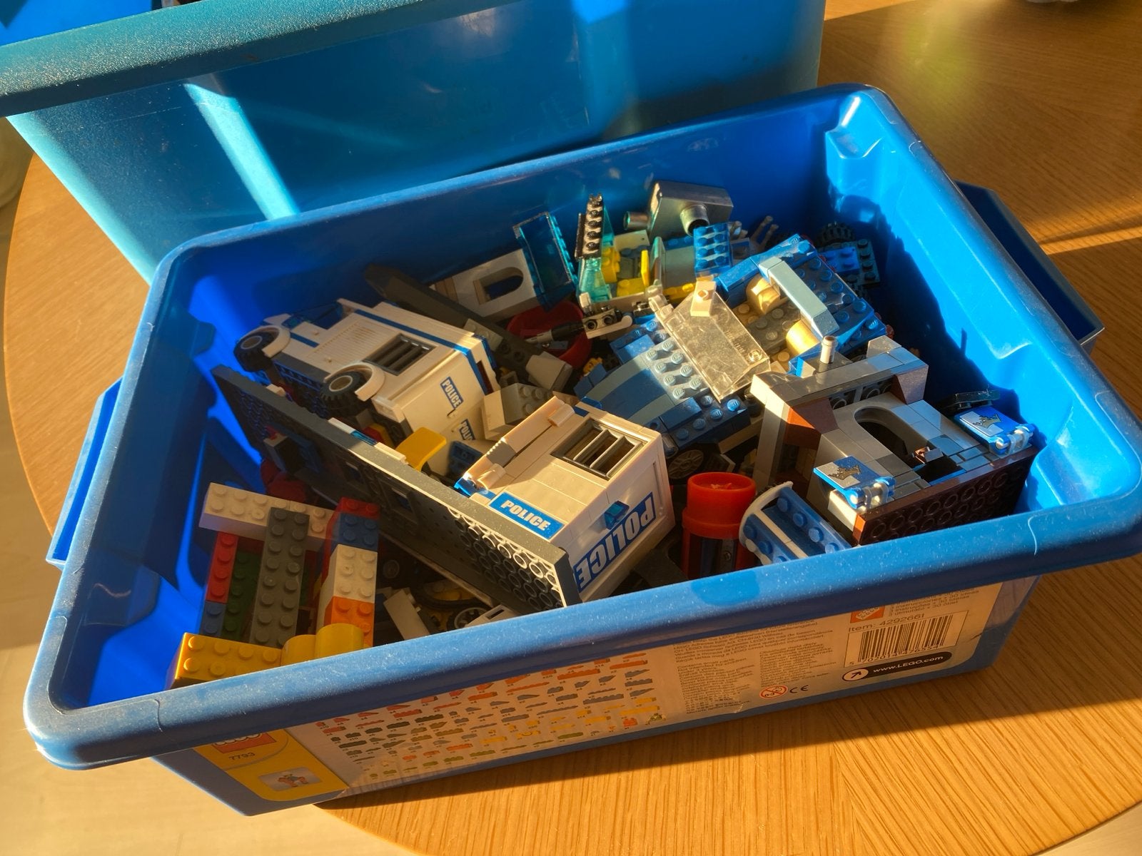 Grote partij LEGO stenen in opbergboxen, Ophalen, Gebruikt, Inclusief extra onderdelen, Lego
