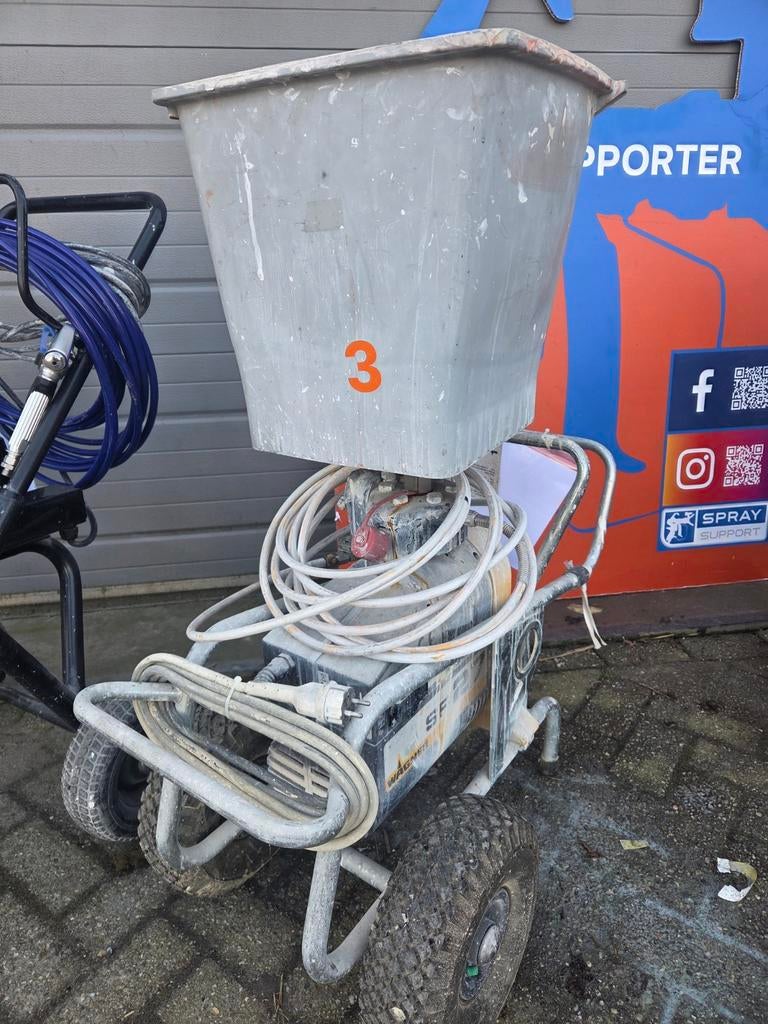 Wagner SF 27 Verfspuit  incl 20 ltr trechter, Doe-het-zelf en Verbouw, Schildersmaterialen, Ophalen of Verzenden