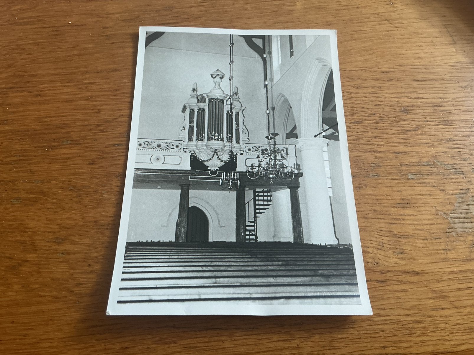 O461 Poortvliet kerk orgel, Ophalen of Verzenden, Voor 1940, Zo goed als nieuw