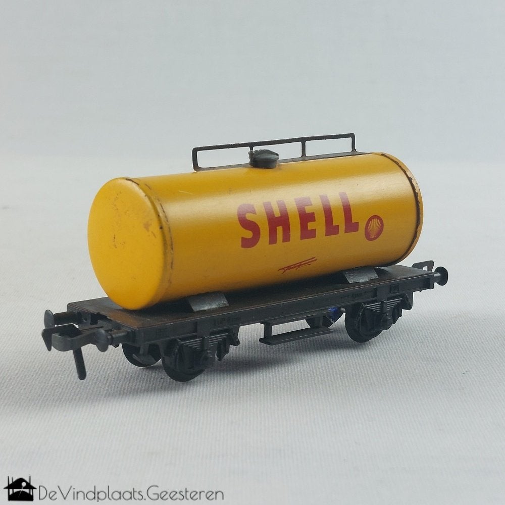 Oude SHELL Fleischmann ketelwagon H0, Gelijkstroom, -, Fleischmann, -
