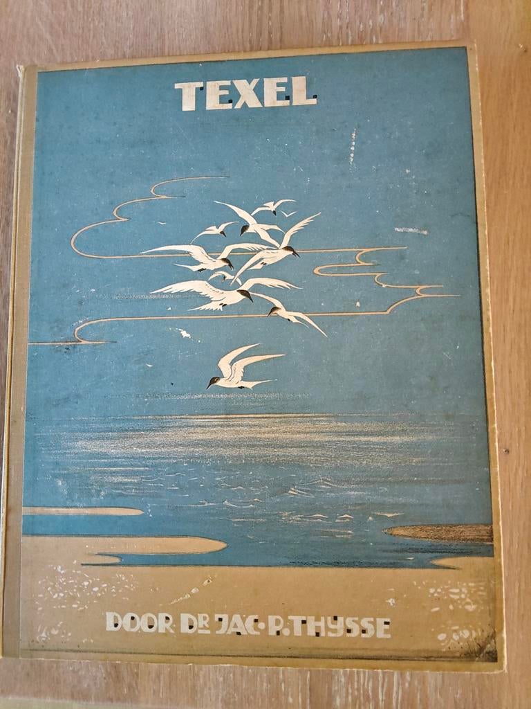 Texel door Jac.P. Thijsse 1927; Verkade album, Boeken, Ophalen of Verzenden, Gelezen