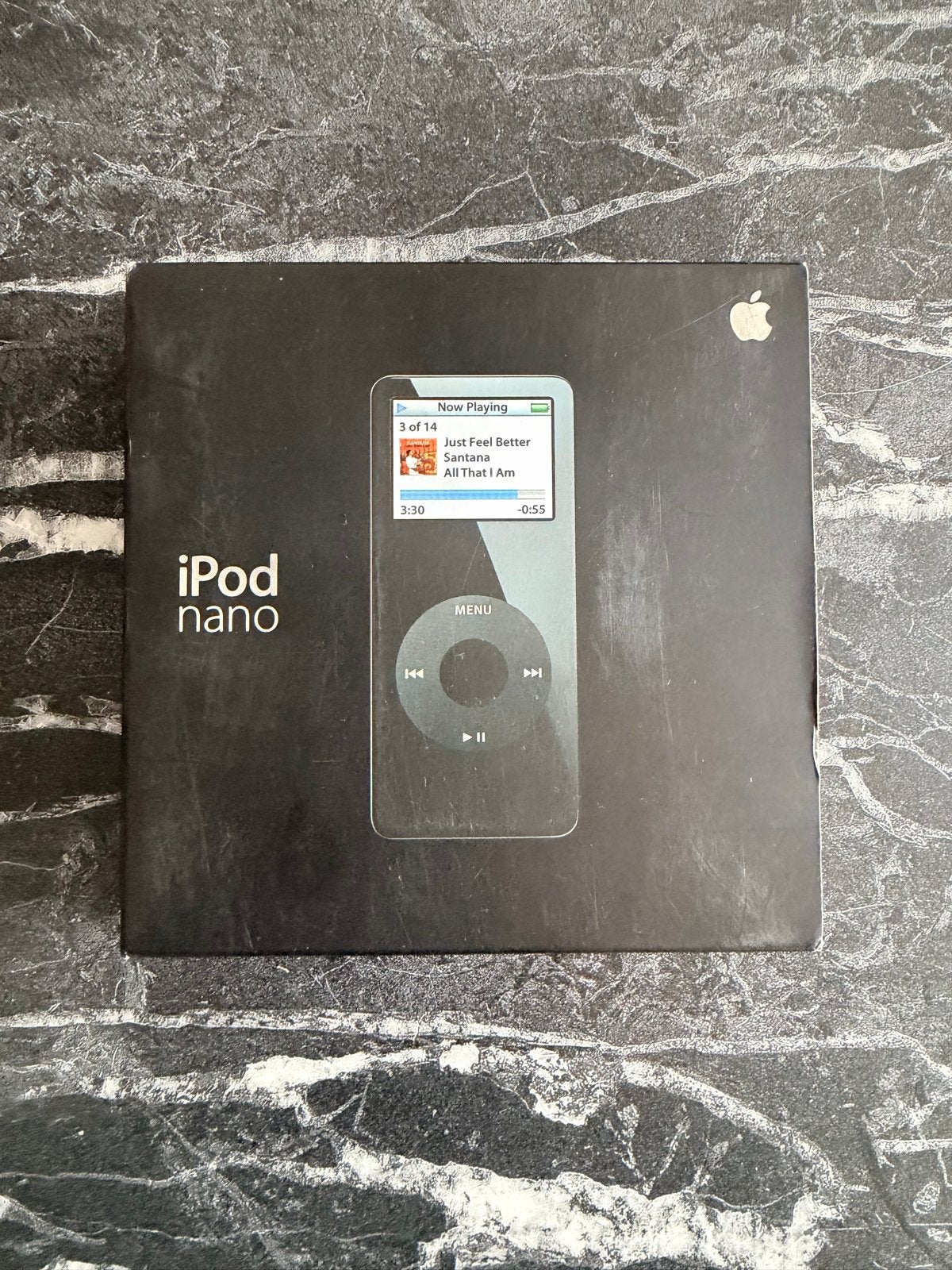 Apple iPod Nano 1GB (1e generatie) in originele doos, Gebruikt, Zwart, Nano, Minder dan 2 GB