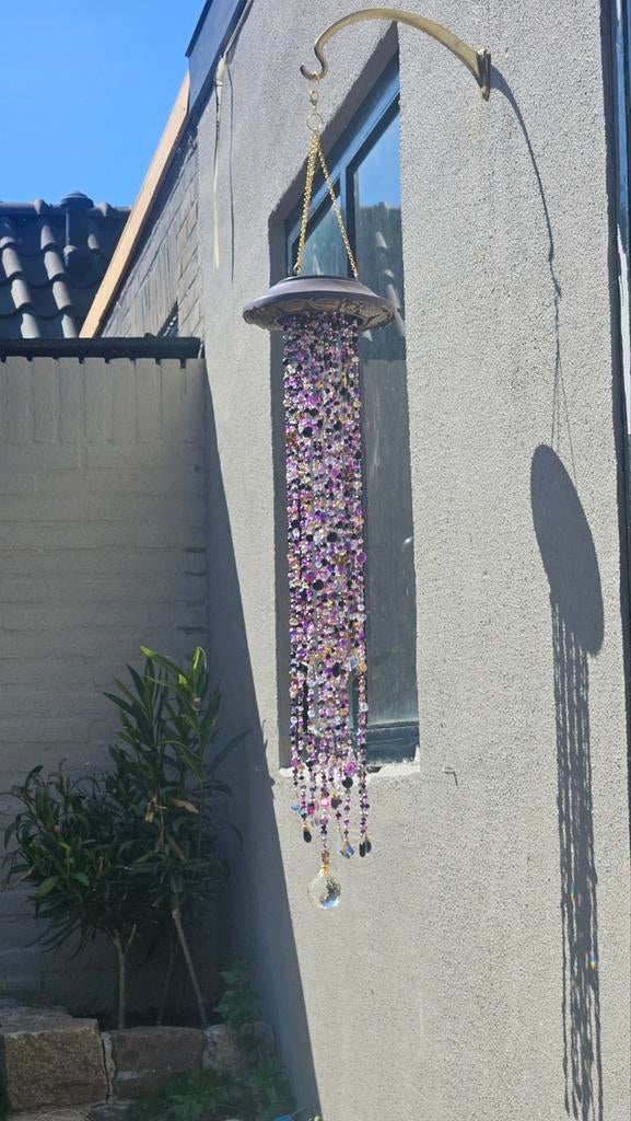 Suncatcher " Purple Jellyfish", Ophalen of Verzenden, Nieuw, Kraal