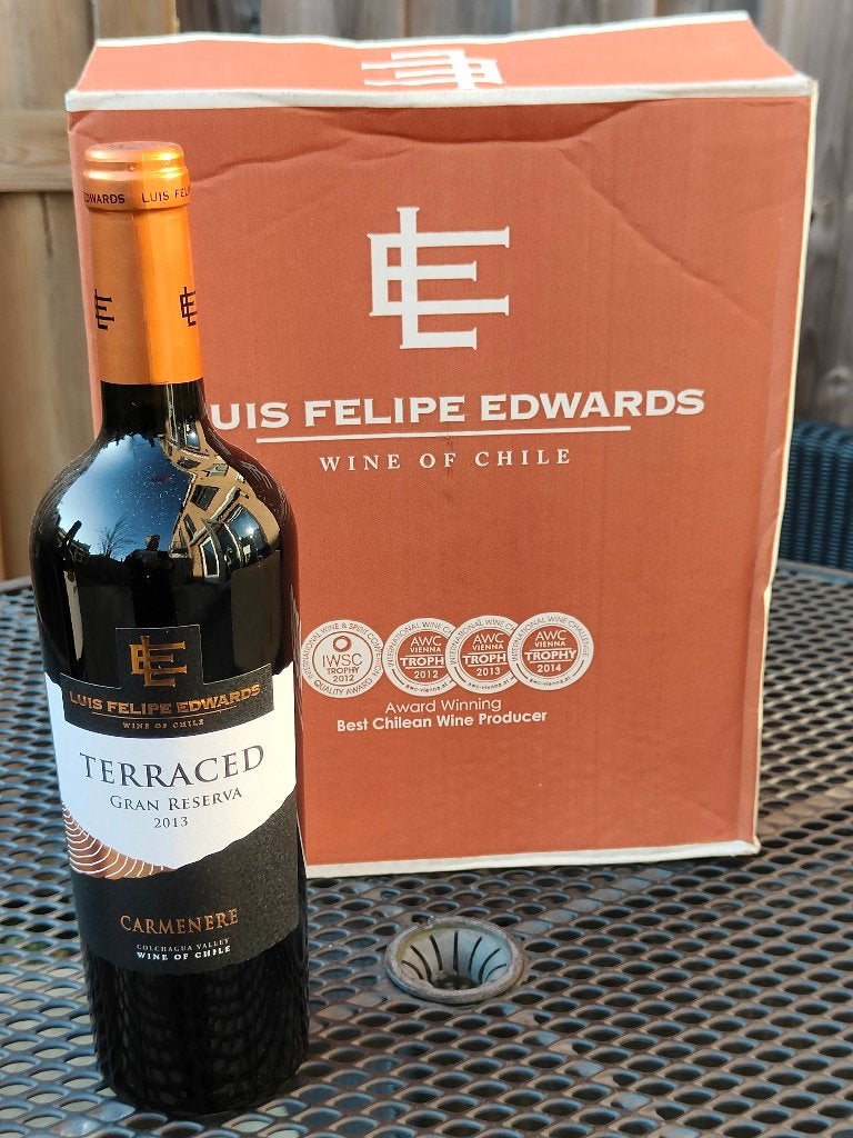 6 x Luis Felipe Edwards Gran Reserva 2013, Frankrijk, Nieuw, Ophalen of Verzenden, Rode wijn