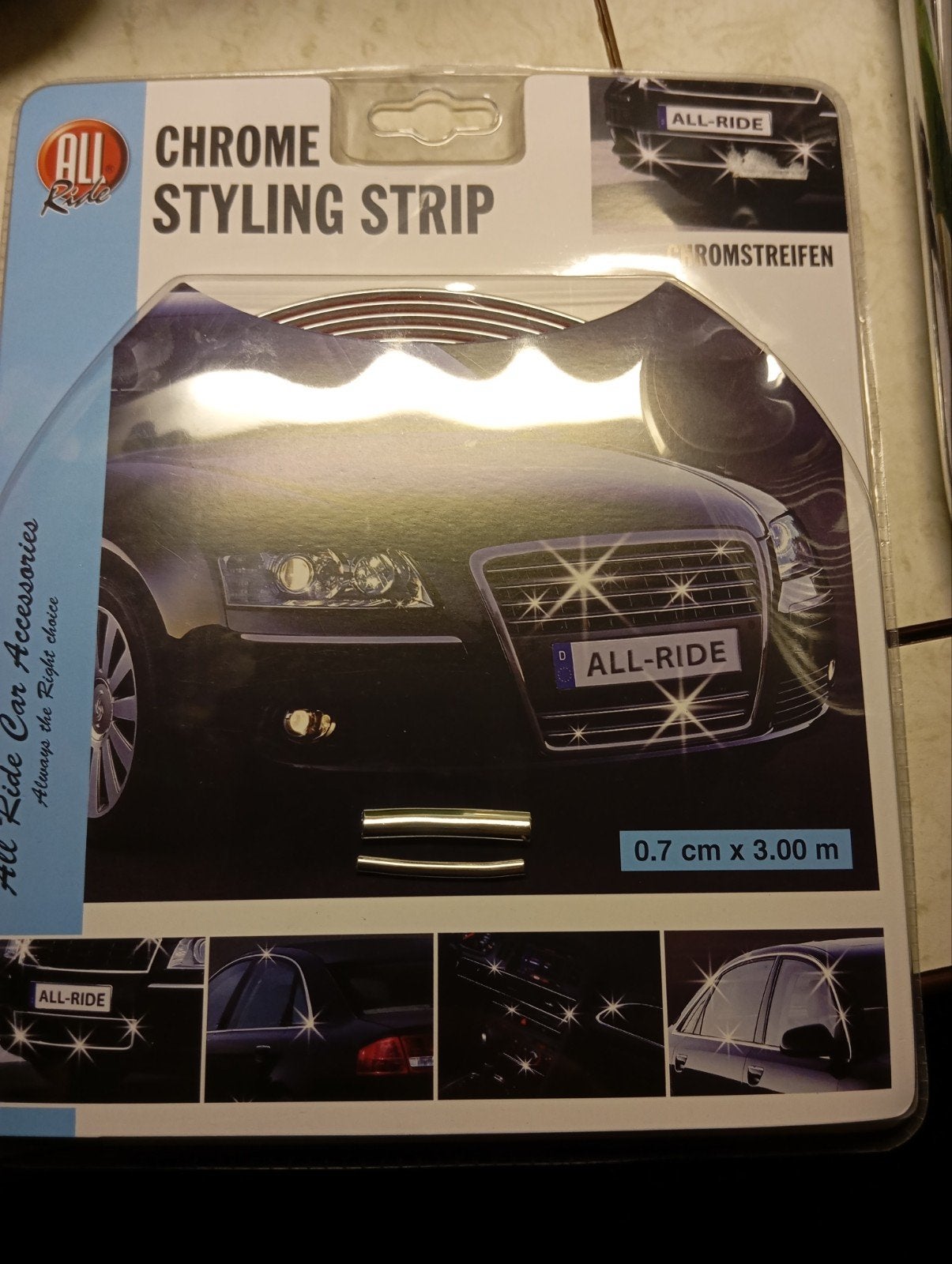 chrome styling strips, Ophalen of Verzenden
