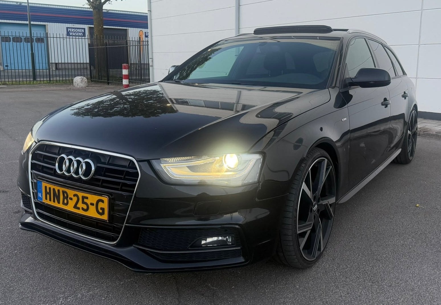 Audi A4 AVANT 1.8 TFSI Pro Line Automaat Airco Pano Cruise L, Euro 5, Gebruikt, Zwart, 4 cilinders