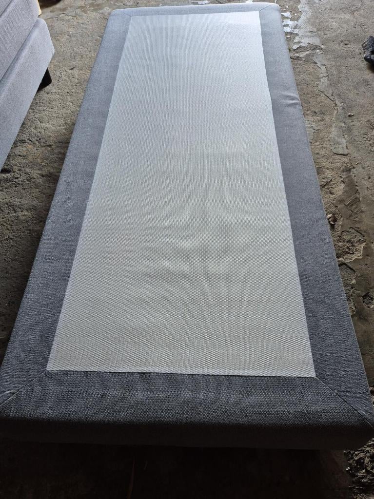 Mooie Boxspring 2 * 210*90cm, Ophalen, 90 cm, 210 cm, Tweepersoons
