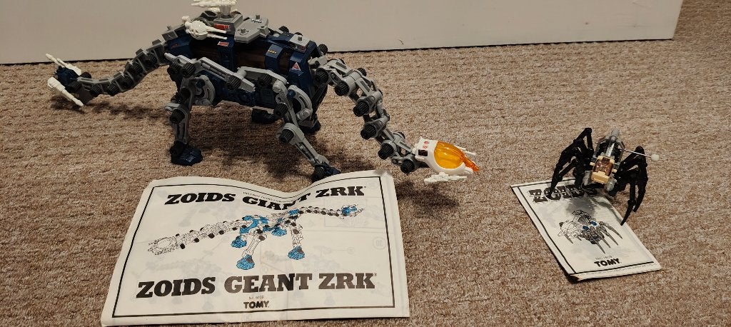 Zoids Giant ZRK en Spiderzoid, Verzamelen, Speelgoed, Ophalen
