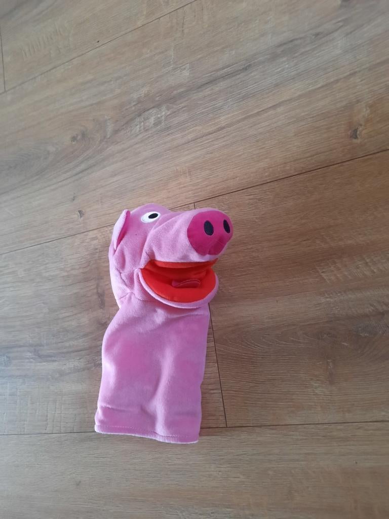 Handpop varken, Ophalen of Verzenden, Zo goed als nieuw