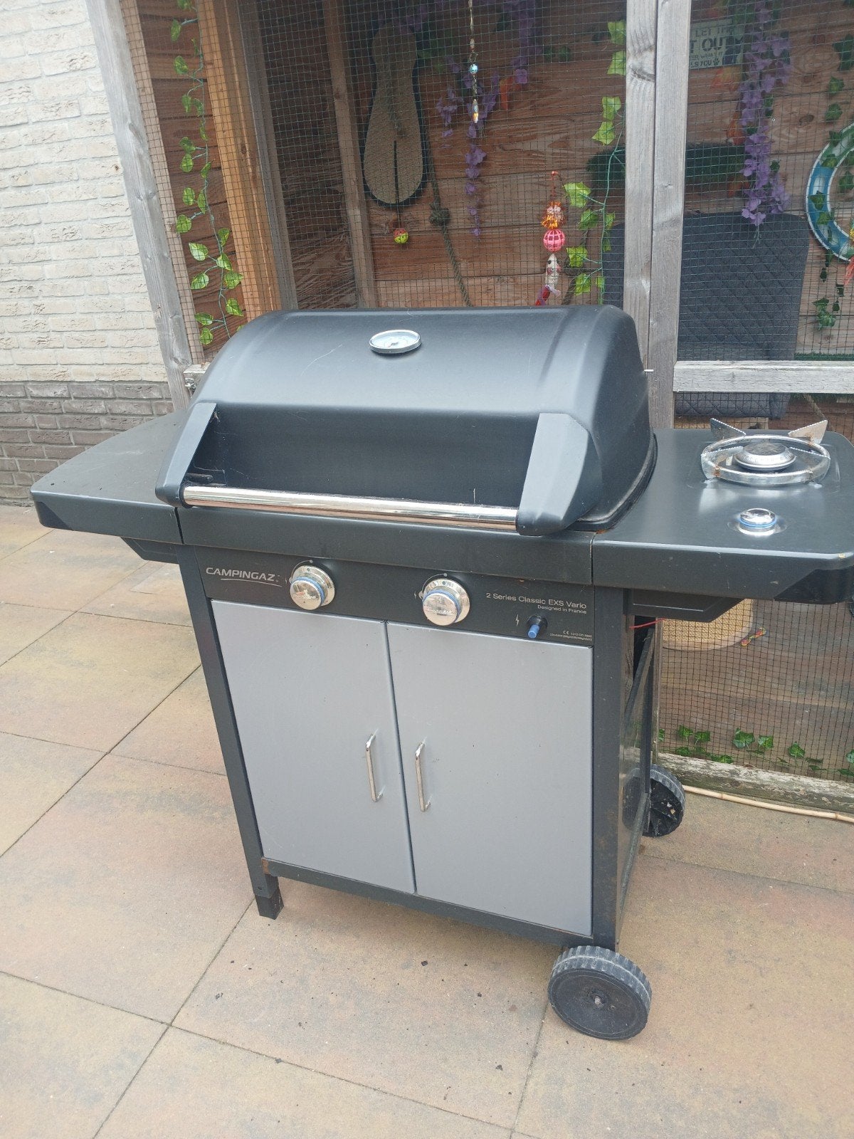 Elektrische bbq. Campingaz 2 serie classic EXS Vario, Ophalen, Gebruikt