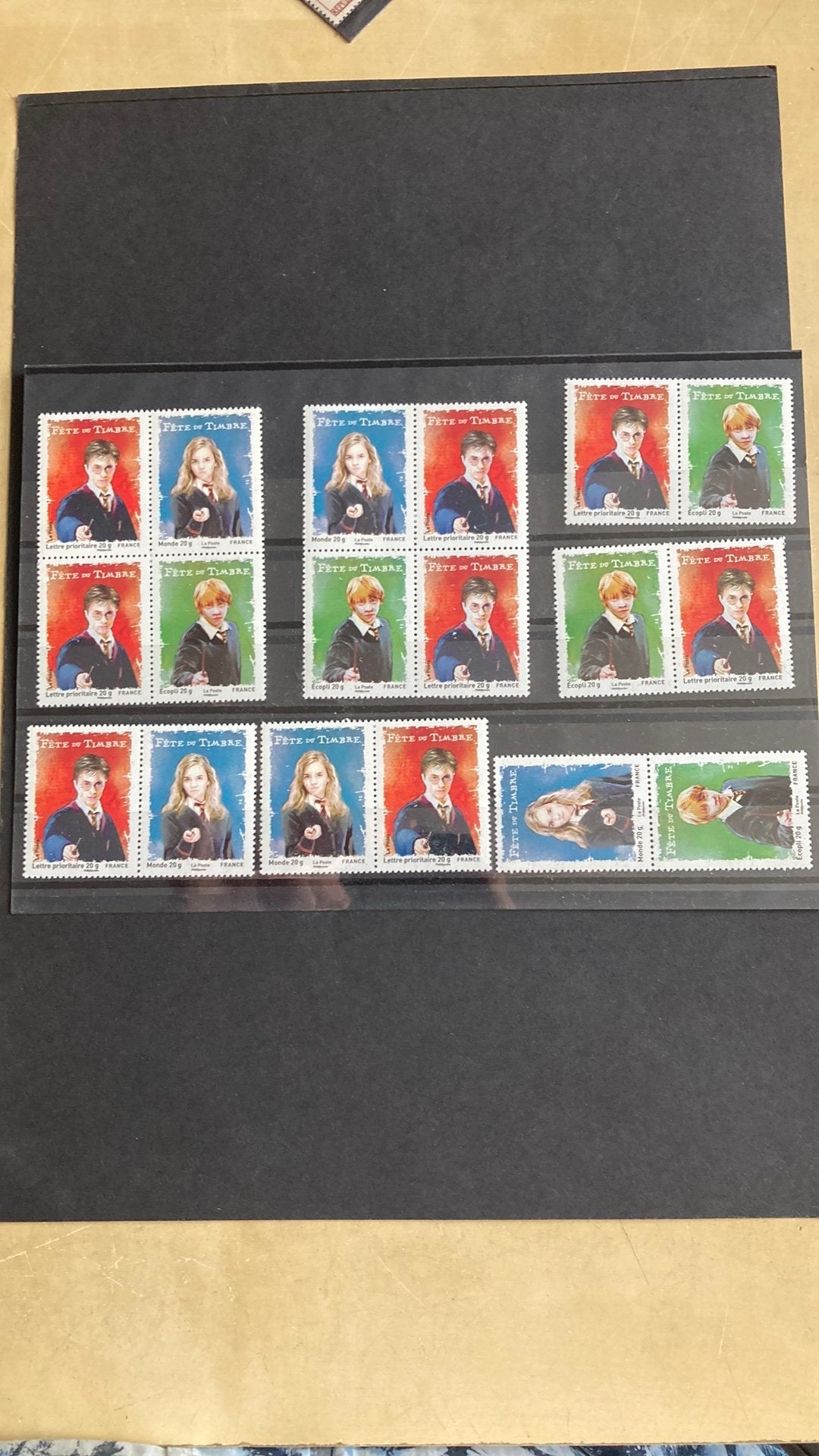 Frankrijk combinaties Harry Potter post fris/1419 A, Ophalen of Verzenden
